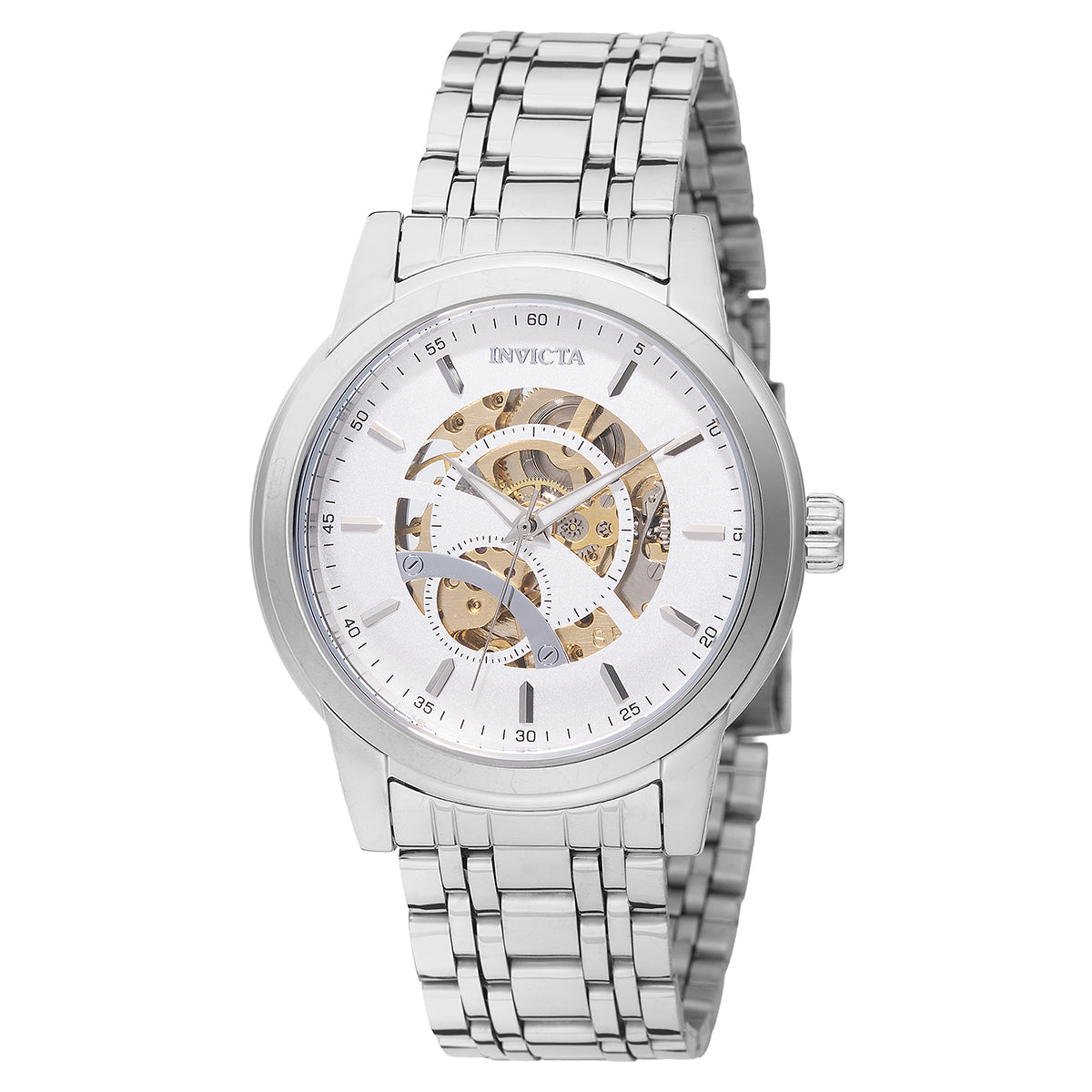 Invicta Automatic Objet D Art Silver Dial Men's Watch 69122