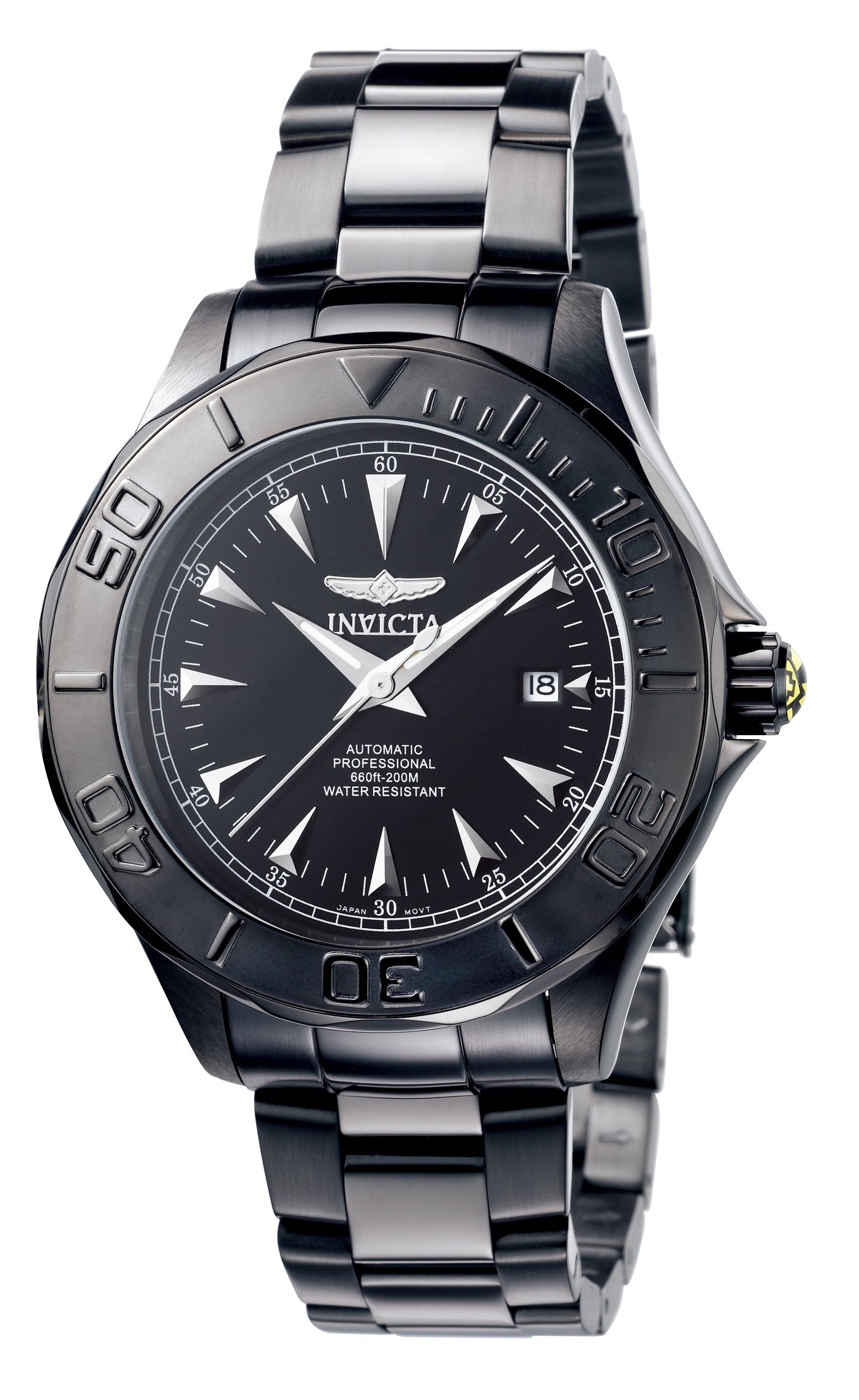 Invicta Automatic Signature Black Dial Men's Watch 7114