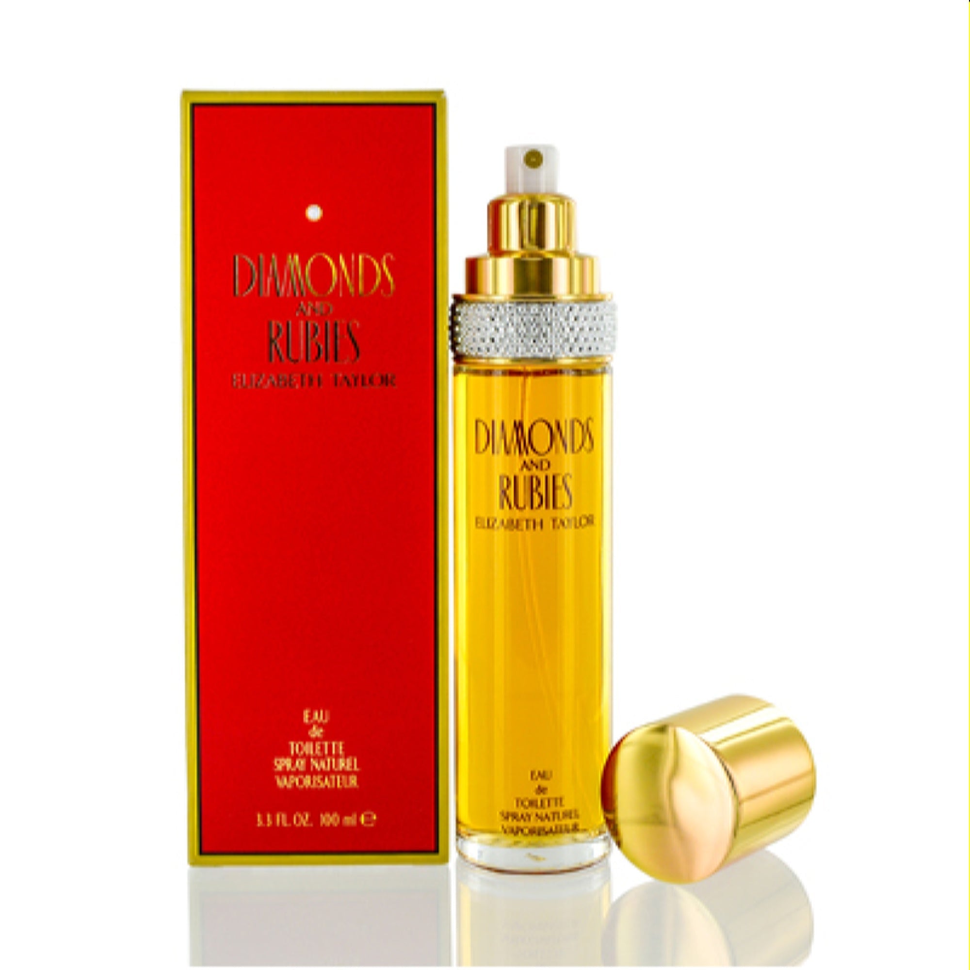 Elizabeth Taylor Women's Diamonds&Rubies Elizabeth Taylor Edt Spray 3.3 Oz  719346450607
