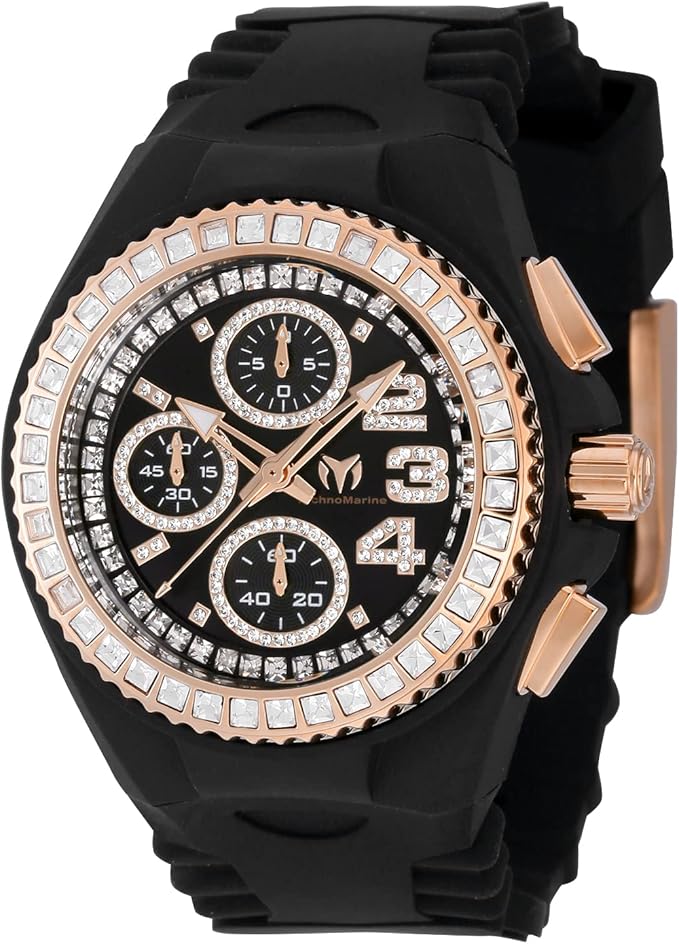 TechnoMarine Quartz Cruise Black Dial Women's Watch TM-121200