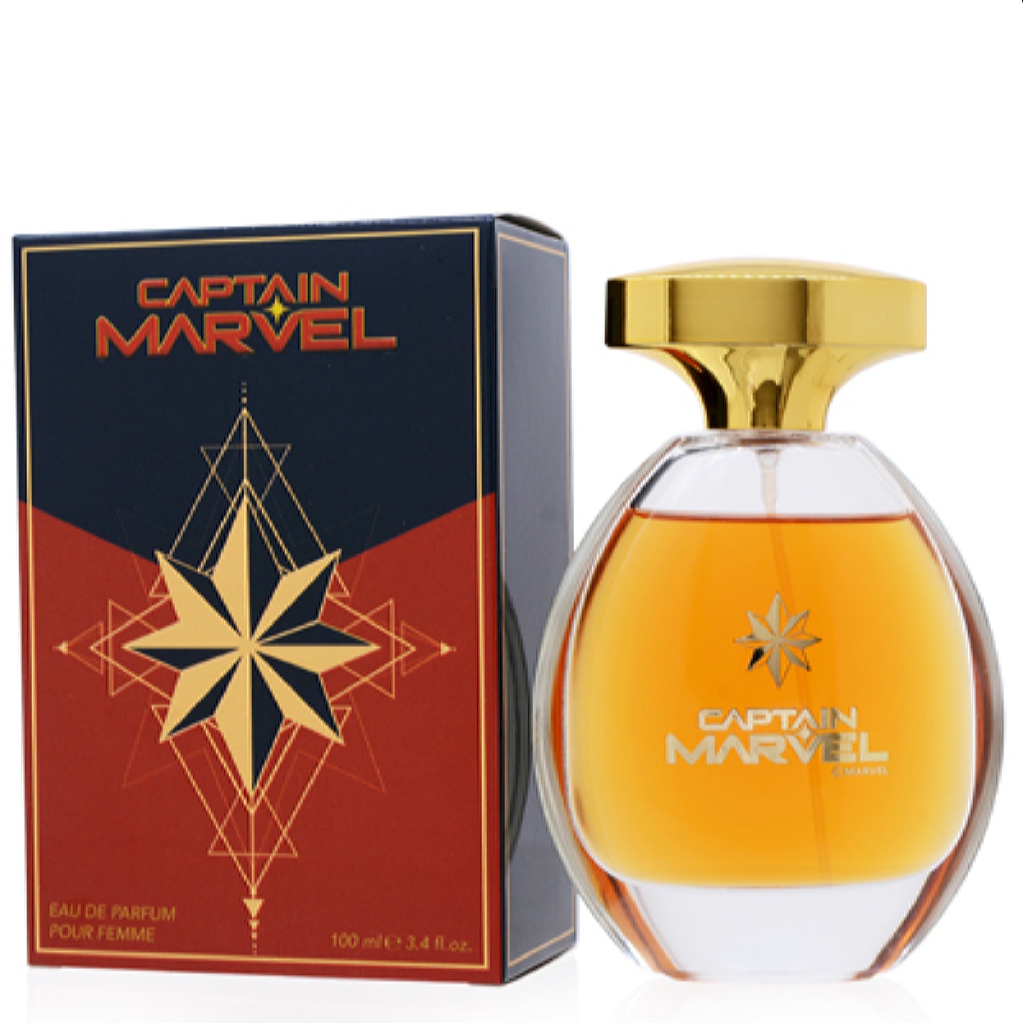 Marvel Women's Marvel Captain Marvel Marvel Edp Spray 3.4 Oz (100 Ml)   810876037655