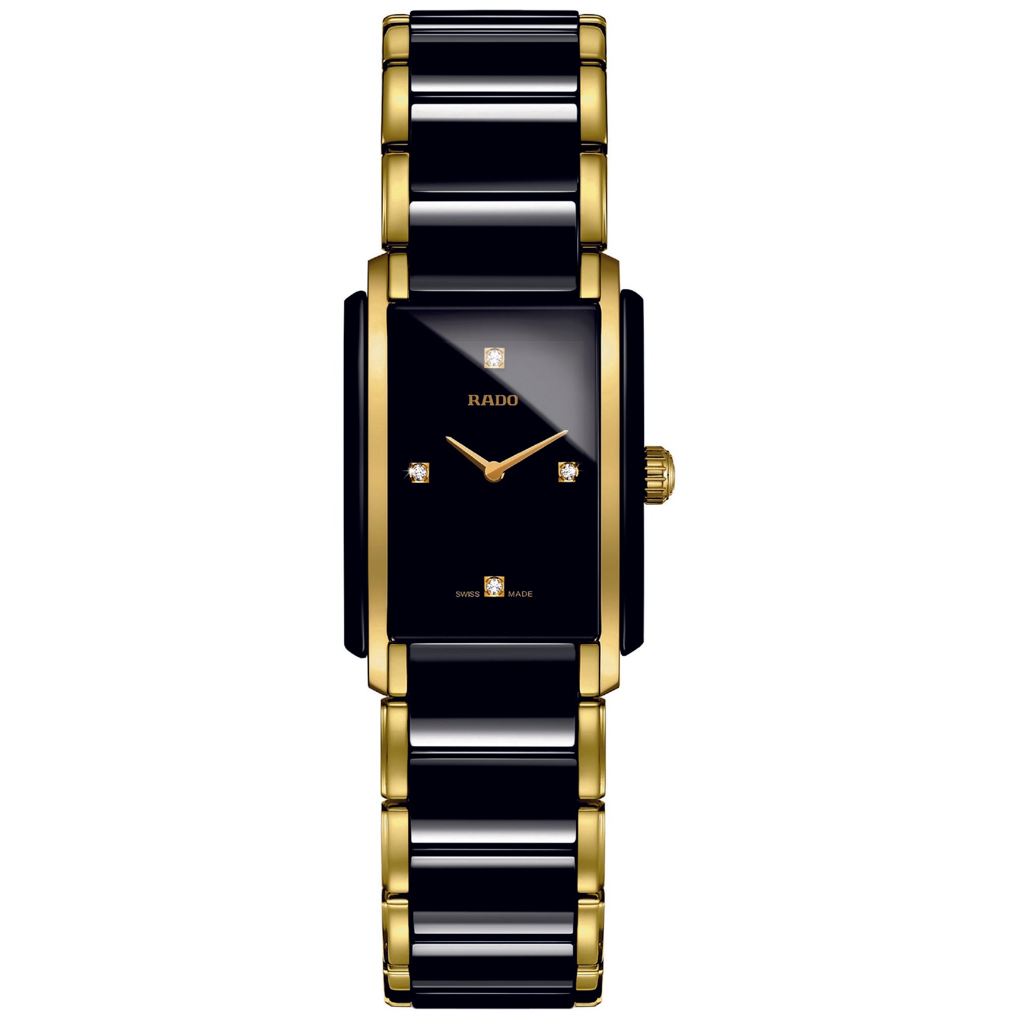 Rado Integral Quartz Black Dial Women's Watch R20845712
