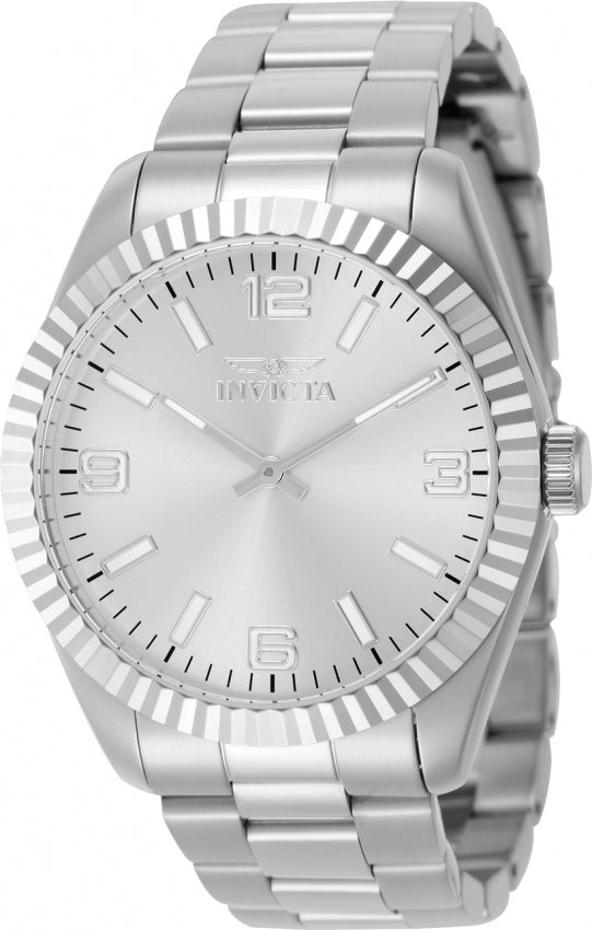 Invicta Quartz Specialty Silver Dial Men's Watch 49671