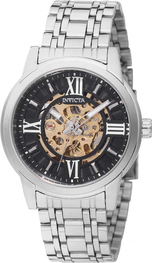 Invicta Automatic Objet D Art Black Dial Men's Watch 69132