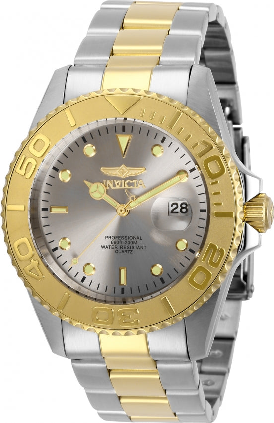 Invicta Quartz Pro Diver Gray Dial Men's Watch 29950