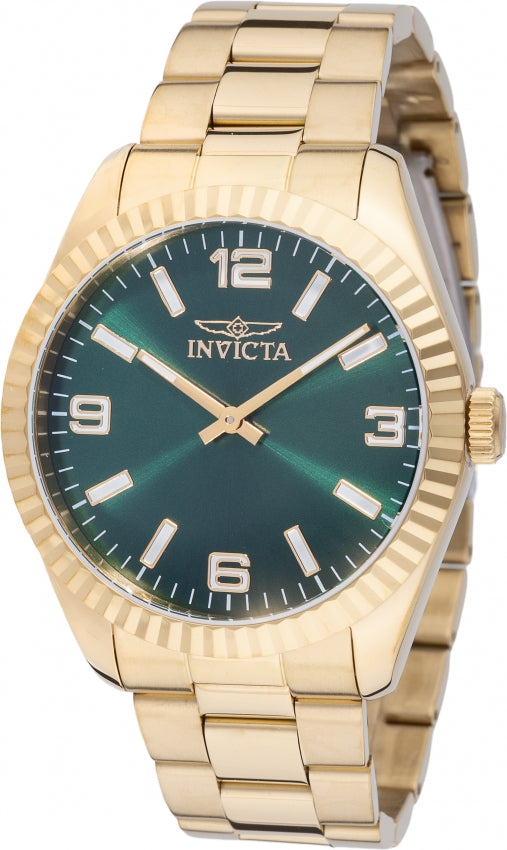 Invicta Quartz Specialty Green Dial Men's Watch 49681