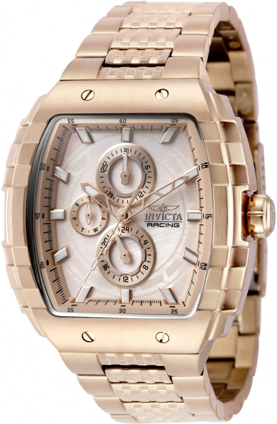 Invicta Quartz S1 Rally Rose Gold Dial Men's Watch 50241