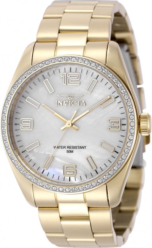 Invicta Quartz Specialty White Dial Women's Watch 50131