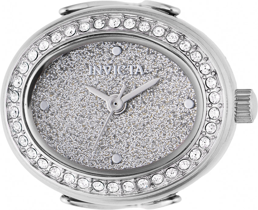 Invicta Quartz Mini Silver Dial Women's Ring Watch 49594
