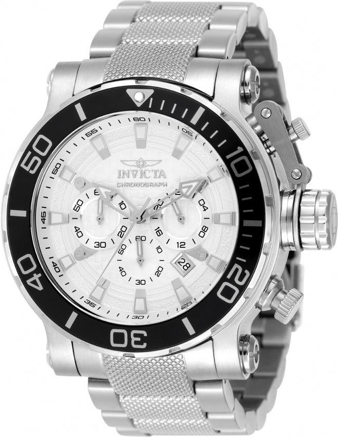 Invicta Quartz Coalition Forces Silver Dial Men's Watch 50235