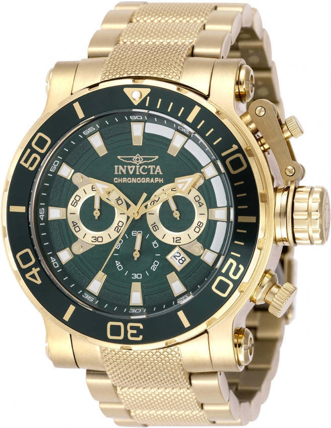 Invicta Quartz Coalition Forces Green Dial Men's Watch 50230