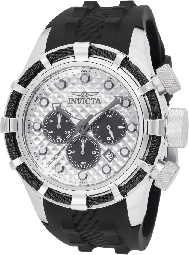 Invicta Quartz Bolt Black Dial Men's Watch 49163