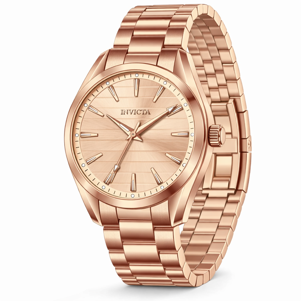Invicta Quartz Celestial Rose Gold Dial Men's Watch 69196