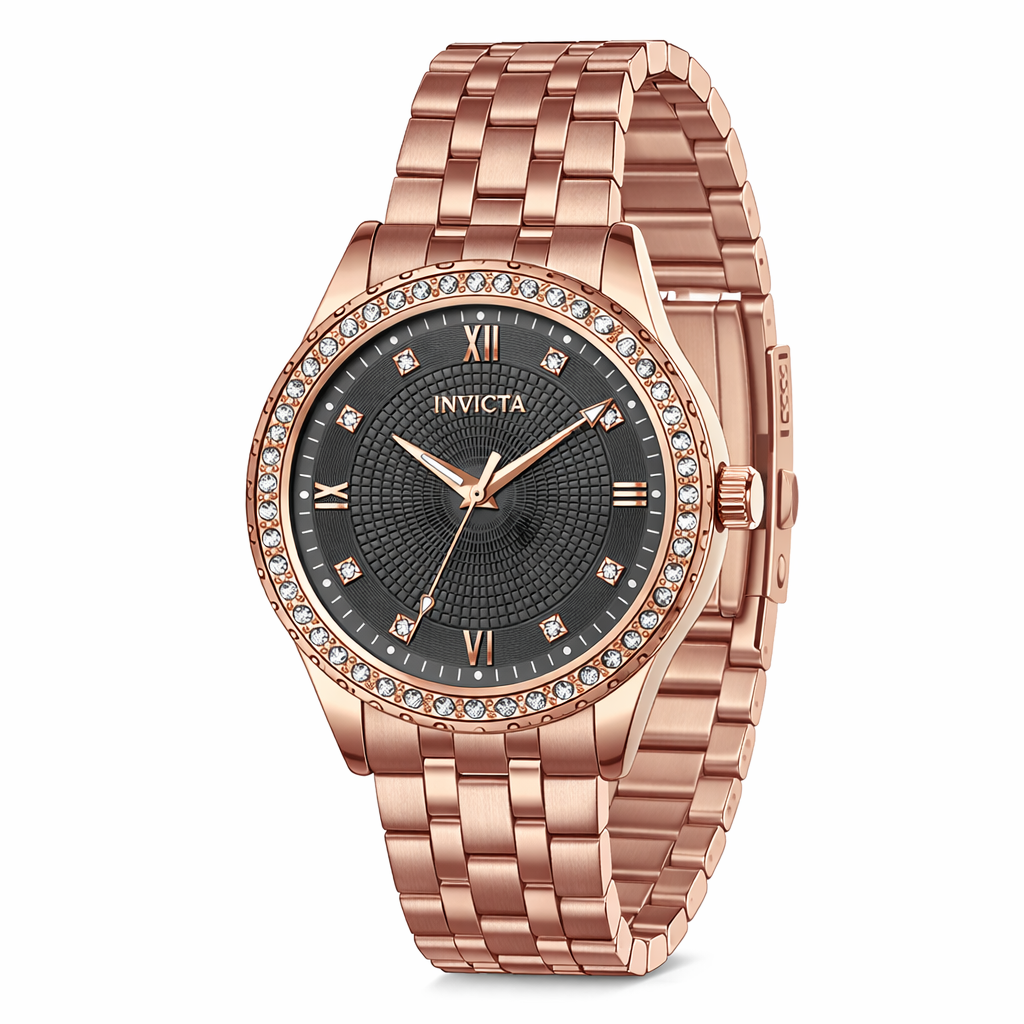 Invicta Quartz Specialty Charcoal Dial Women's Watch 69222