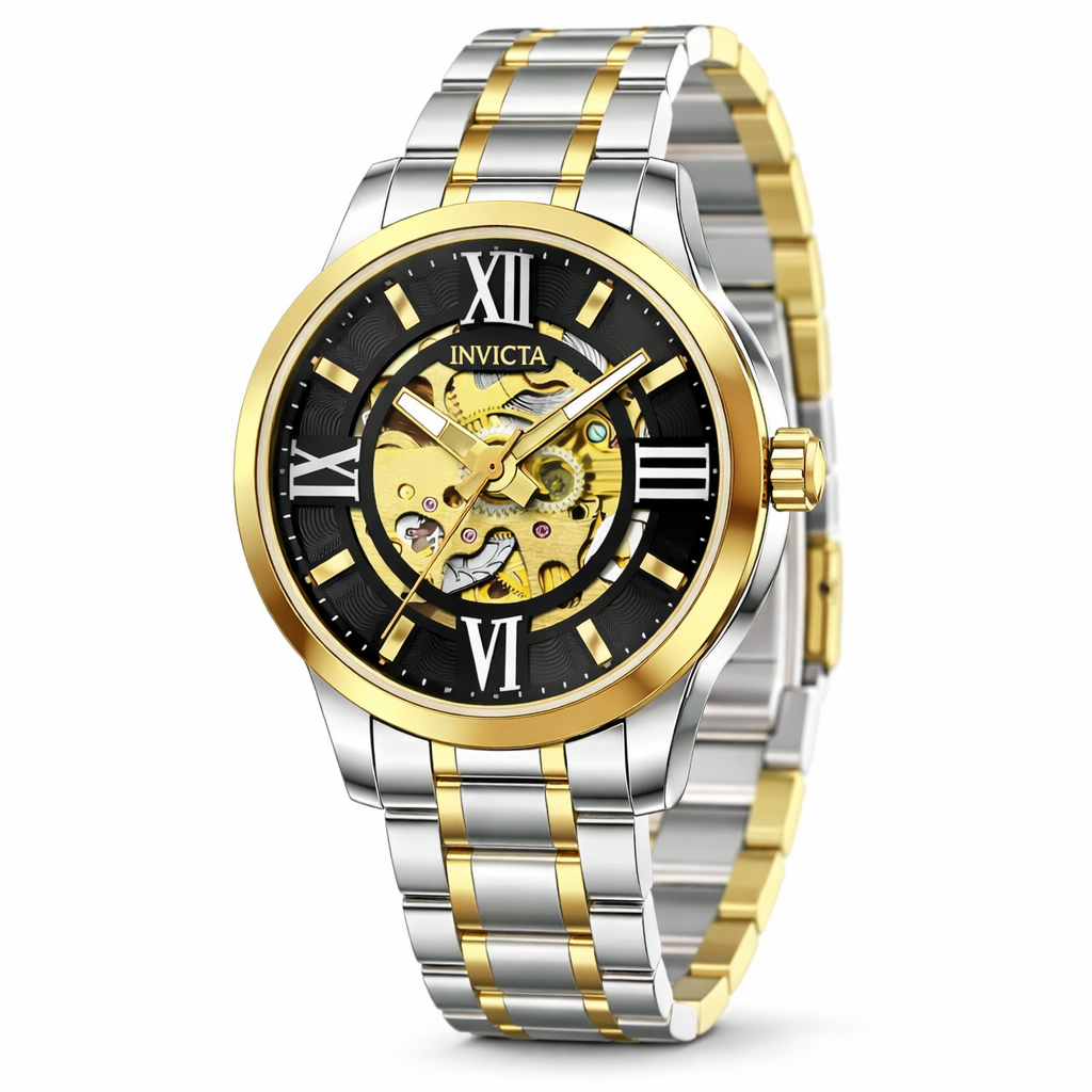 Invicta Automatic Objet D Art Black Dial Men's Watch 69131