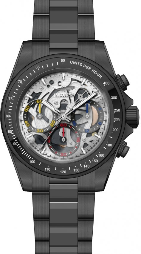 Invicta Quartz Speedway Silver Dial Men's Watch 50274