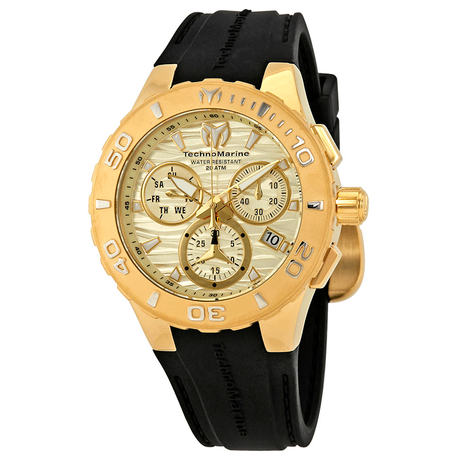 TechnoMarine Quartz Cruise Gold Dial Men's Watch TM-115079
