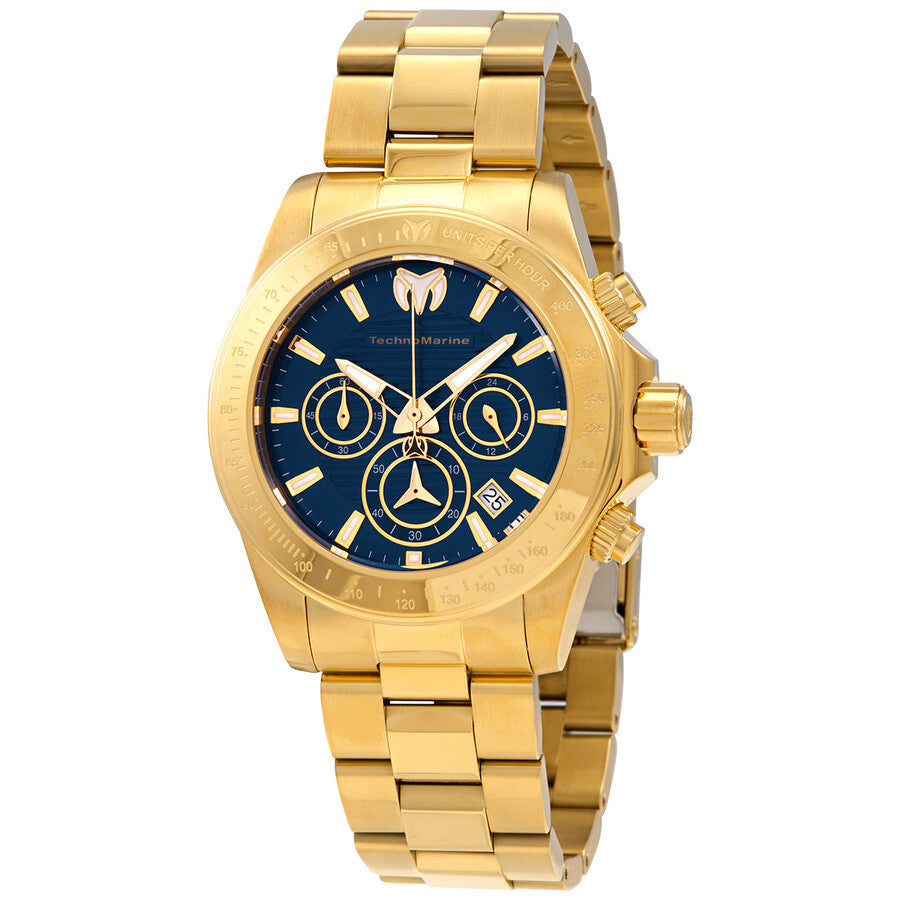 TechnoMarine Quartz Manta Blue Dial Men's Watch TM-219006