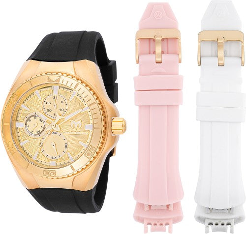 TechnoMarine Quartz Cruise Gold Dial Women's Watch TM-124022