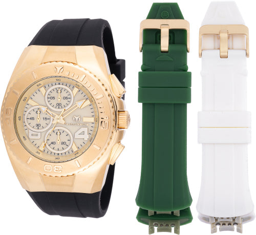 TechnoMarine Quartz Cruise Gold Dial Men's Watch TM-124031