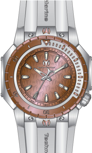TechnoMarine Quartz Manta Rose Gold Dial Men's Watch TM-224005