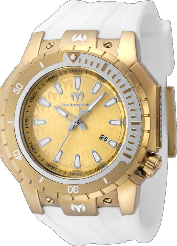 TechnoMarine Quartz Manta Gold Dial Men's Watch TM-224009