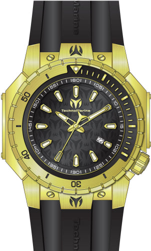 TechnoMarine Quartz Manta Black Dial Men's Watch TM-224011