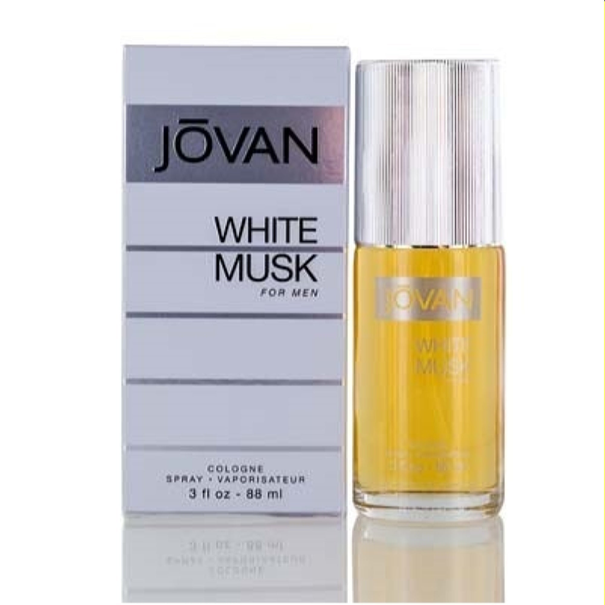 Jovan Men's White Musk Men Jovan Cologne Spray 3.0 Oz  035017008145