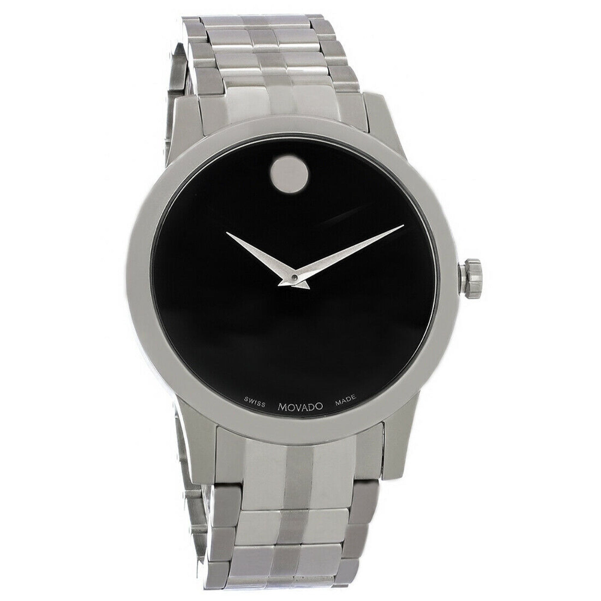 Movado  Quartz Black Dial Men's Watch 0607533