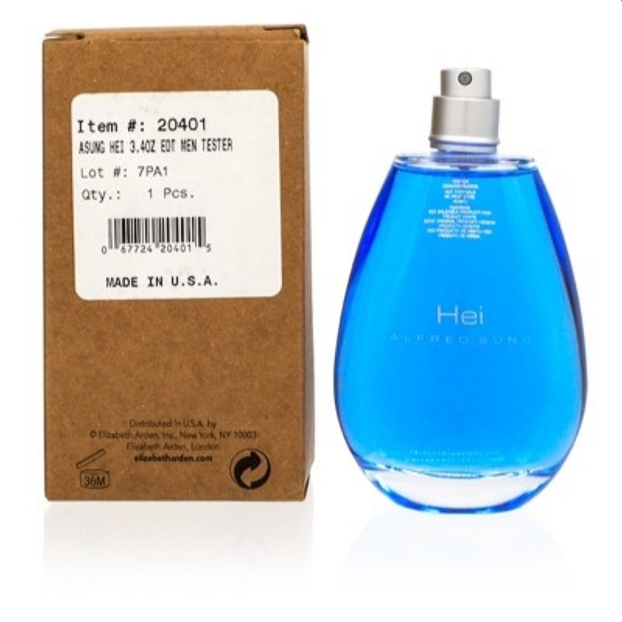 Alfred Sung Men's Hei Alfred Sung Edt Spray No Cap Tester 3.3 Oz  067724204015