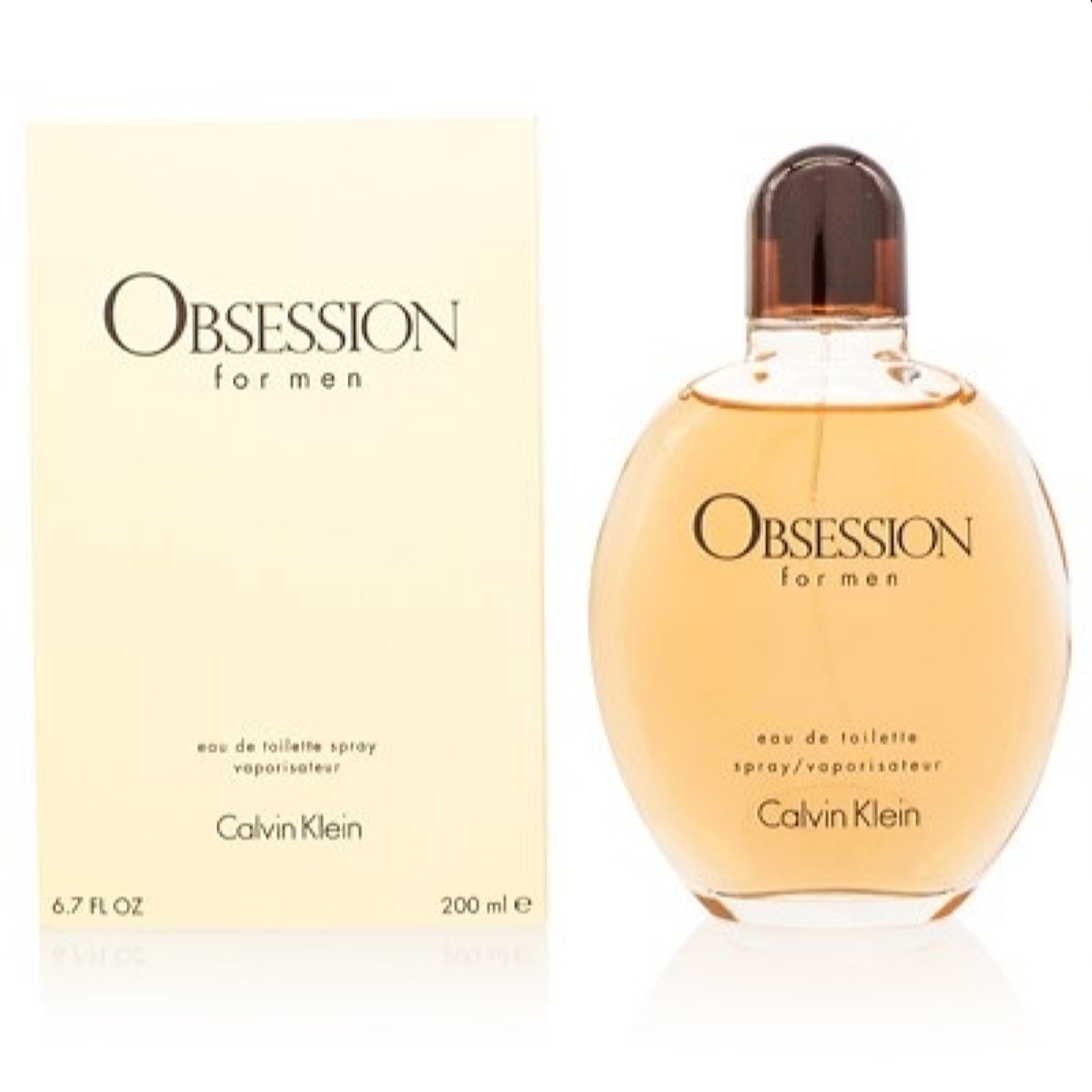 Calvin Klein Men's Obsession Men Calvin Klein Edt Spray 6.7 Oz (200 Ml)  088300106752