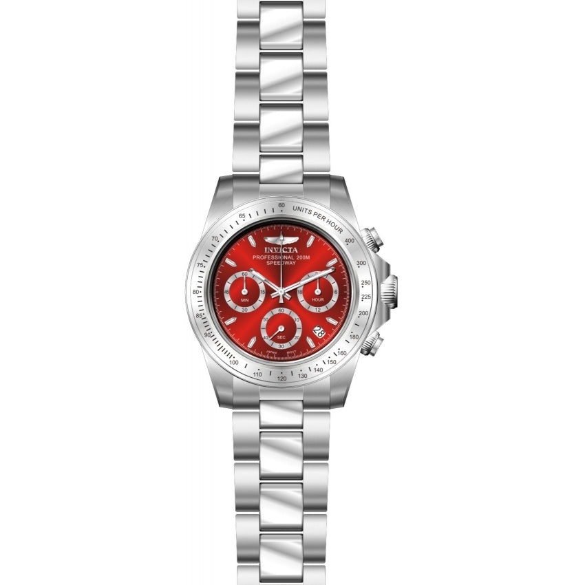 Invicta Speedway Quartz Chronograph Red Dial Men's Watch 14380