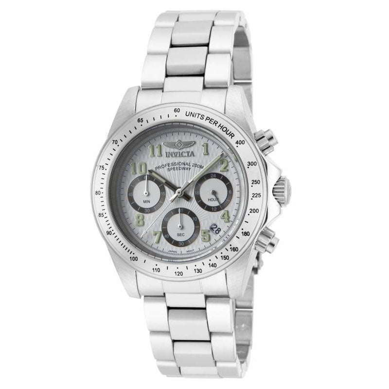 Invicta Speedway Quartz Chronograph White Dial Men's Watch 17023