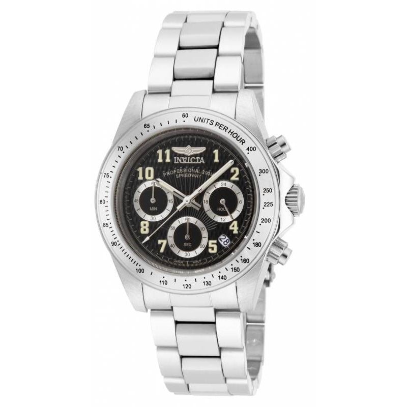 Invicta Speedway Quartz Chronograph Black Dial Men's Watch 17025