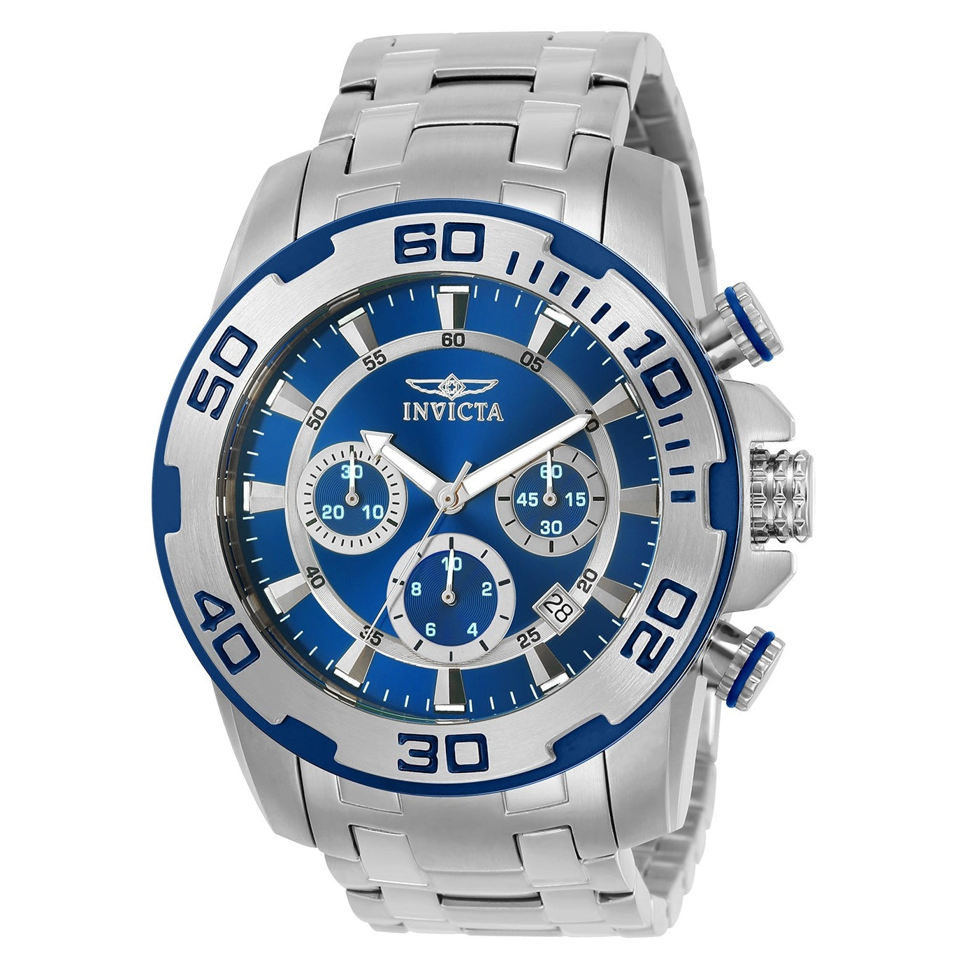 Invicta Pro Diver Quartz Scuba Blue Dial Men's Watch 22319