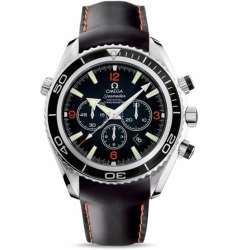 Omega Seamaster Planet Ocean Automatic Chronograph Black Dial Men's Watch 2910.51.82