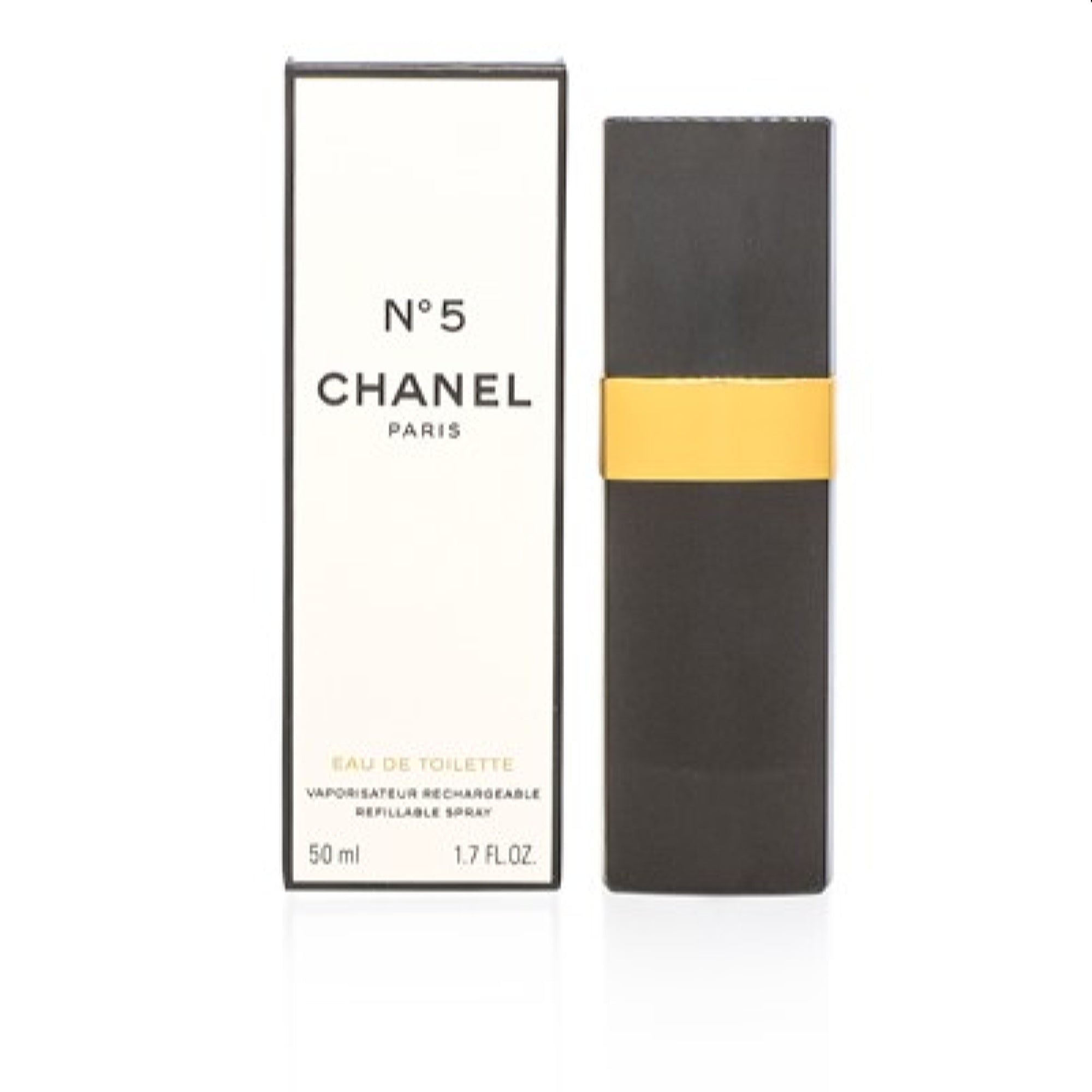Chanel Women's No. 5 Chanel Edt Spray Refillable 1.7 Oz (50 Ml)   3145891054507