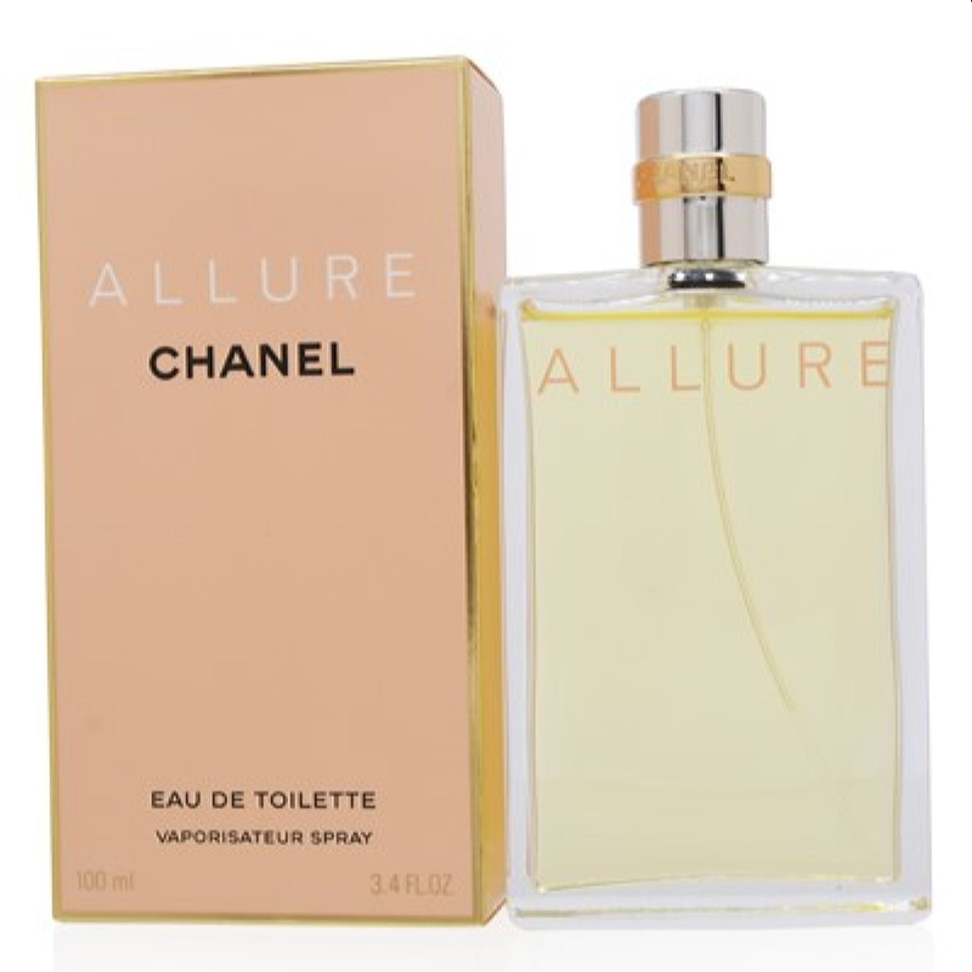 Chanel Women's Allure  Chanel Edt Spray 3.4 Oz (100 Ml)   3145891124606