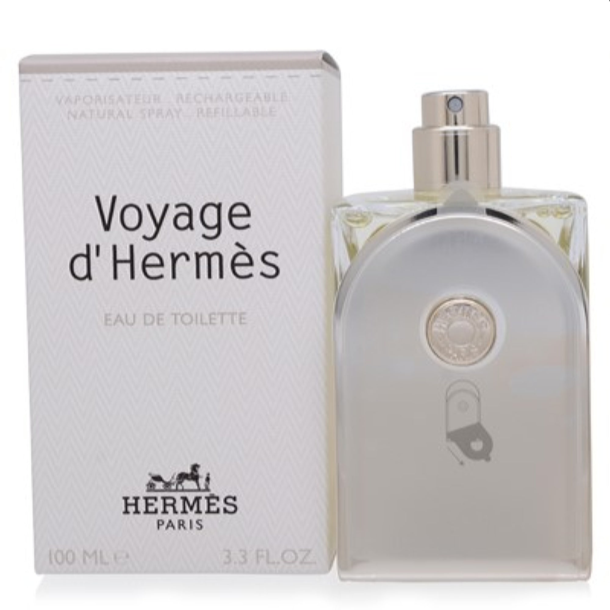 Hermes  Voyage D'Hermes Hermes Edt Spray Refillable 3.3 Oz (100 Ml)  3346130012672