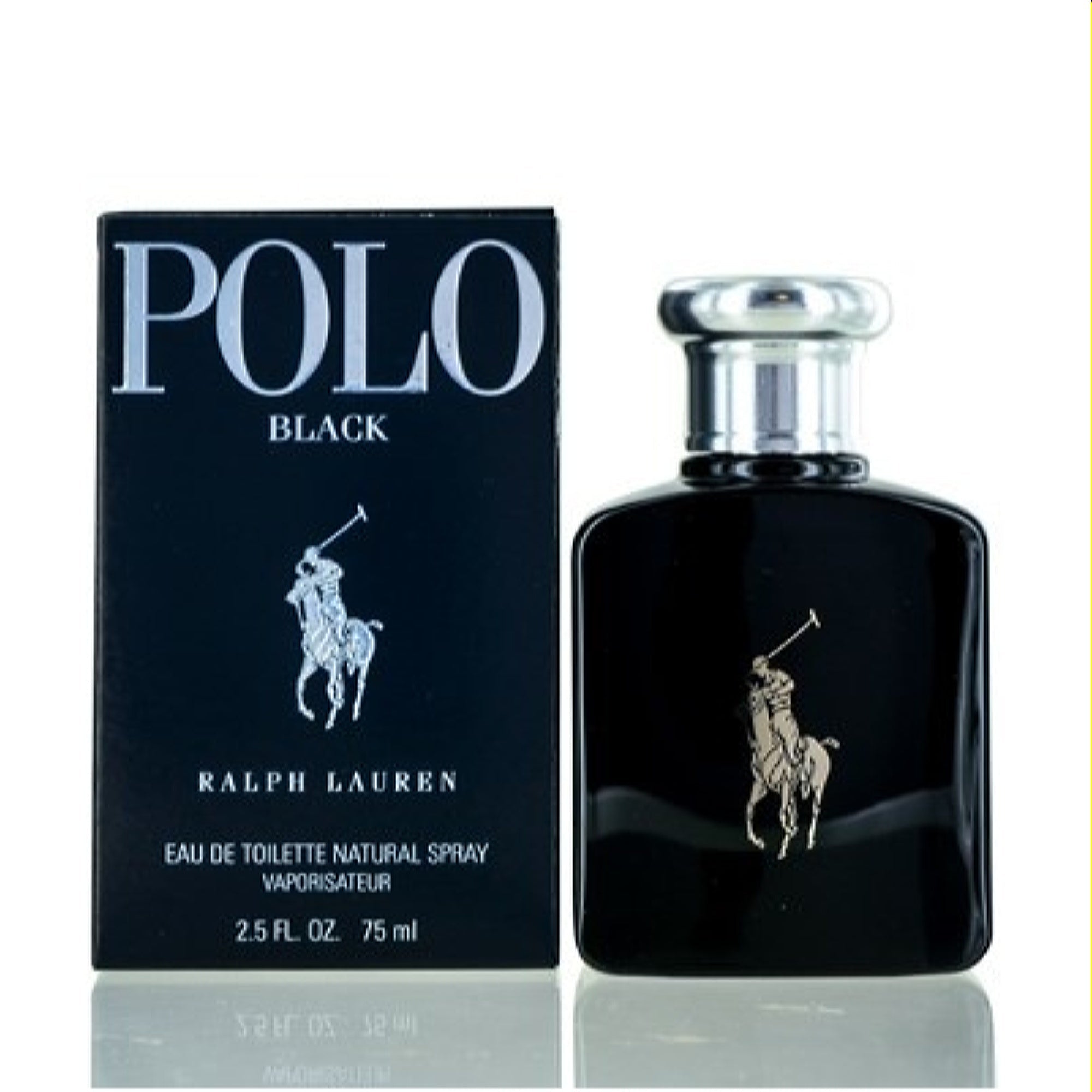 Ralph Lauren Men's Polo Black Ralph Lauren Edt Spray 2.5 Oz  3360377032750