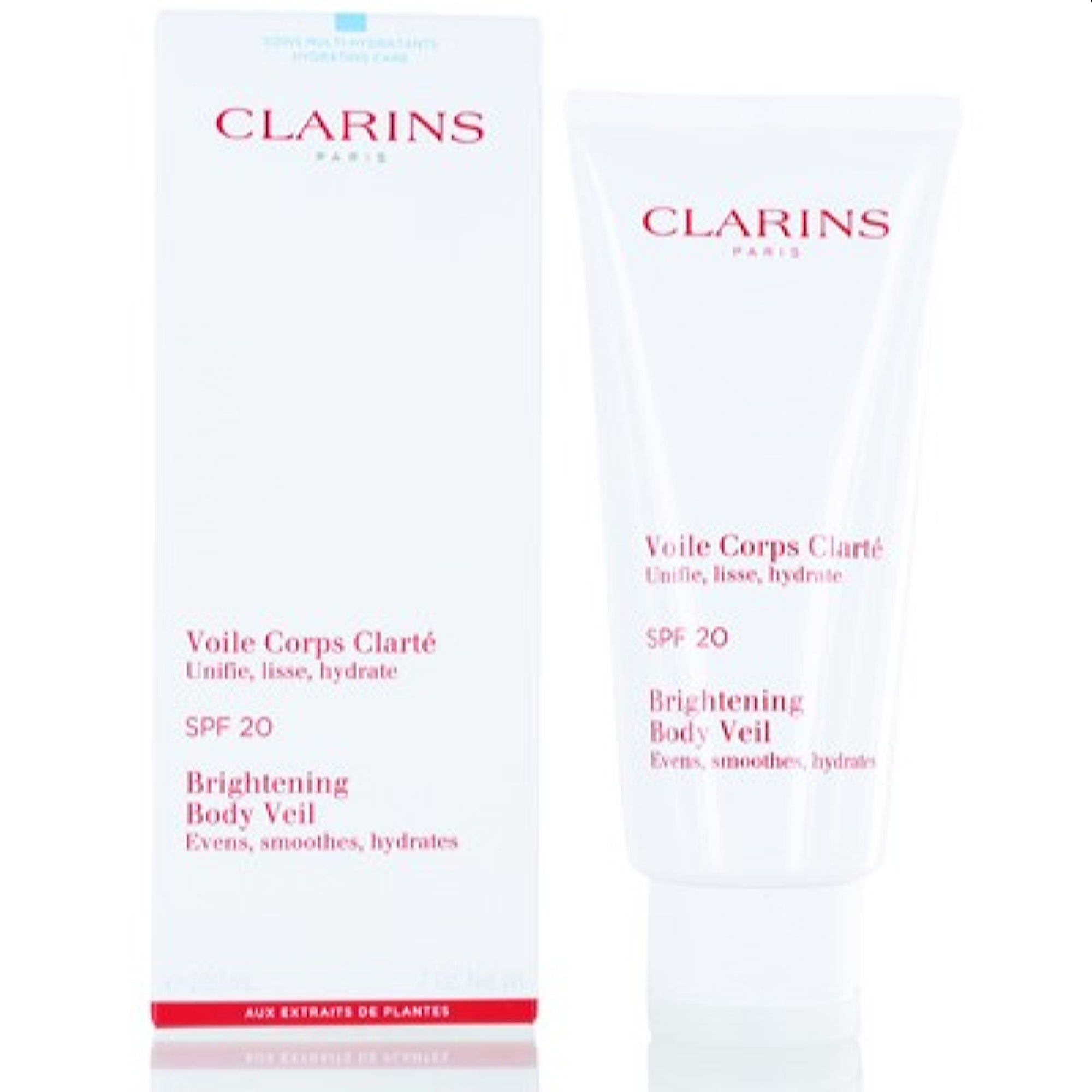 Clarins  Clarins Brightening Body Veil Spf 20 7.0 Oz (200 Ml) 3380810106350