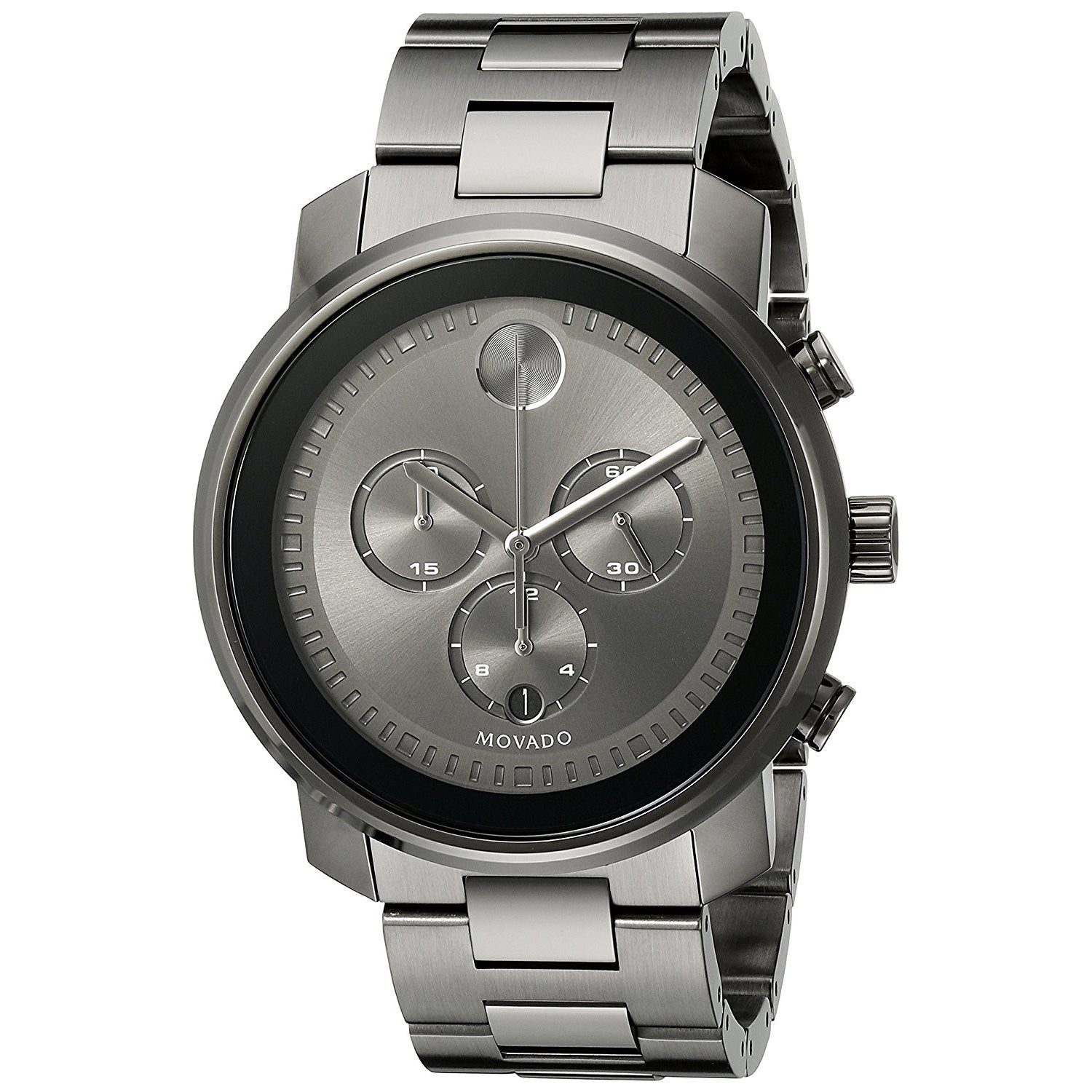 Movado Bold Quartz Chronograph Grey Dial Men's Watch 3600277