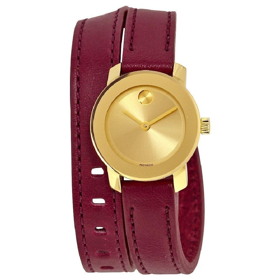 Movado Bold Quartz Gold-Tone Dial Women's Watch 3600344