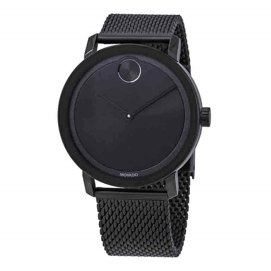 Movado Esperanza Quartz Black Dial Men's Watch 3600562