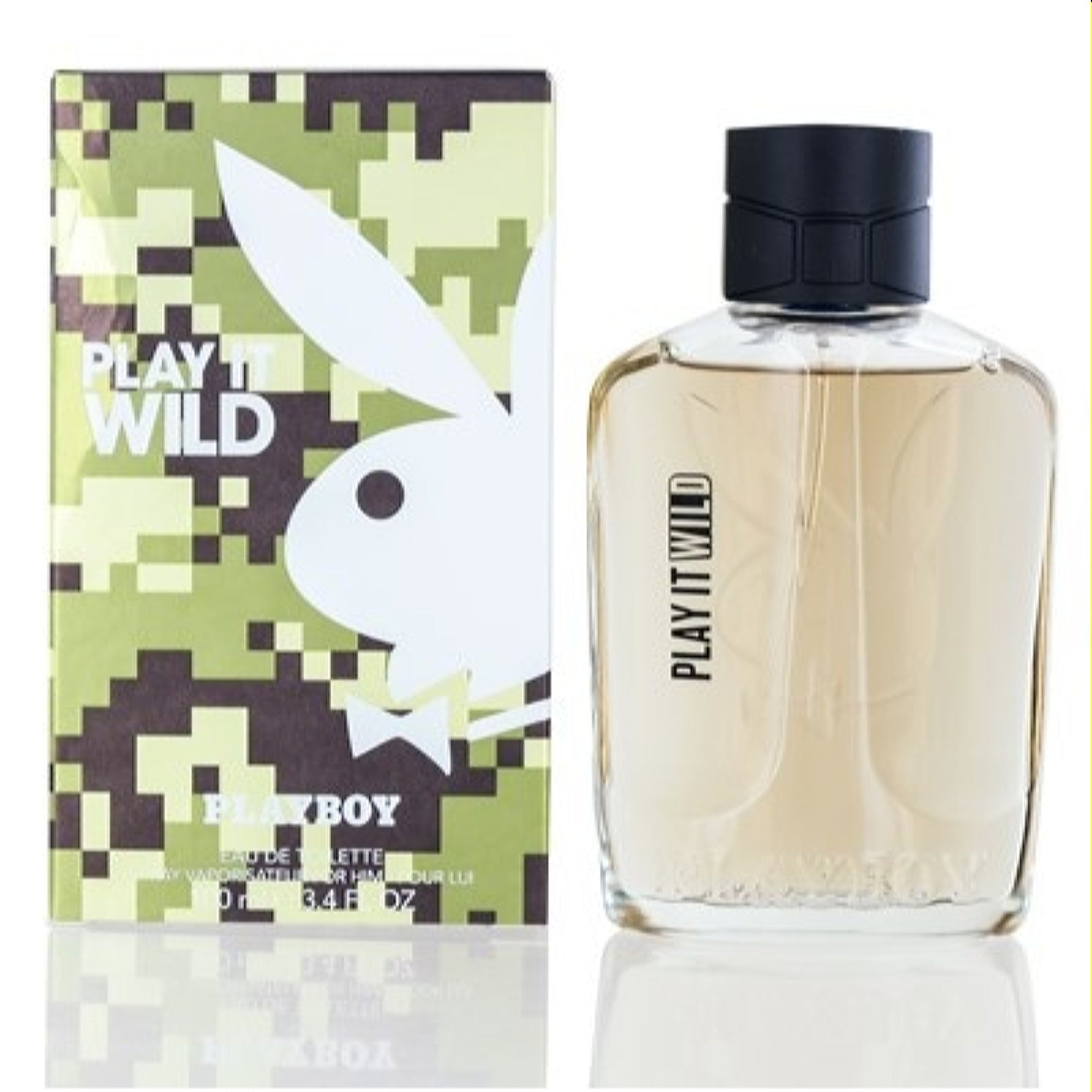 Playboy Men's Playboy Play It Wild  Edt Spray 3.4 Oz (100 Ml)  3614222001249
