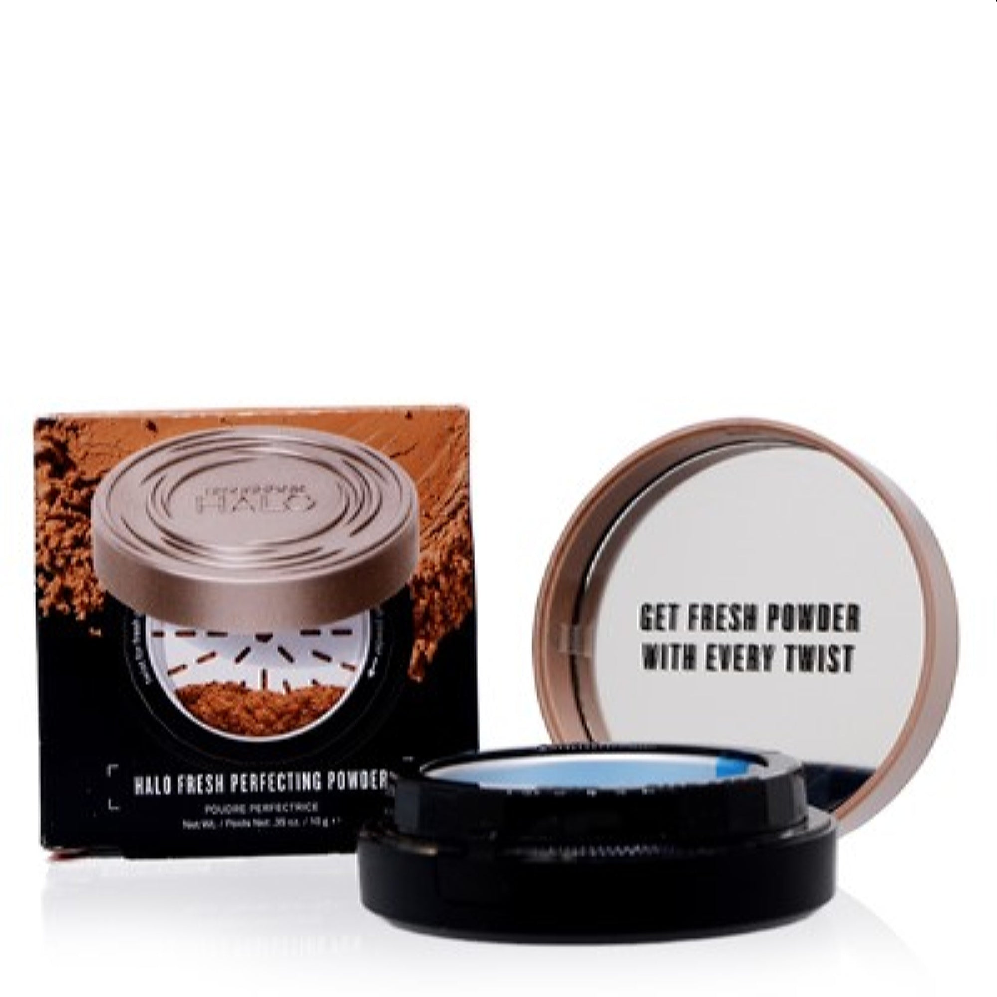 Smashbox  Smashbox Halo Fresh Perfecting Powder (Dark Neutral) 0.35 Oz (10 Ml) 607710084308