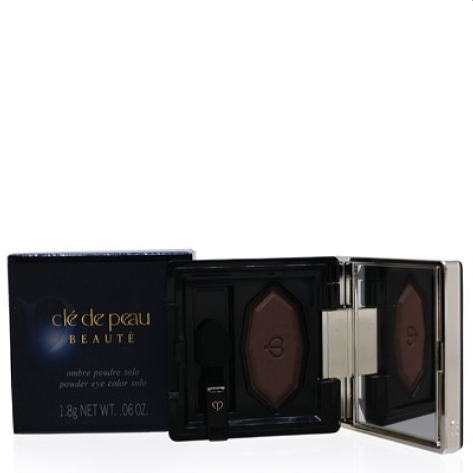 Cle De Peau Beaute  Cle De Peau Beaute Solo Powder Eye Color (210) Dark Brown 0.06 Oz (1.8 Ml) 729238118508