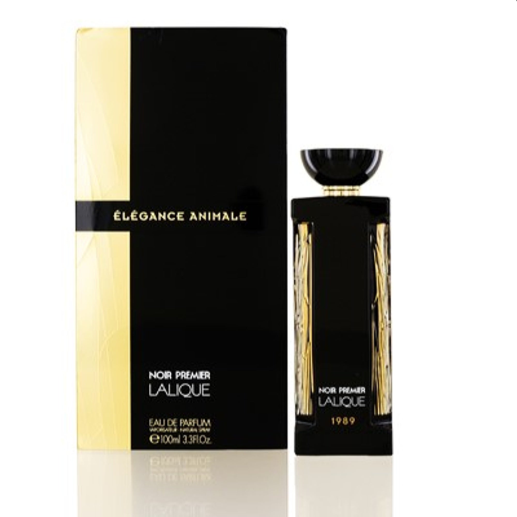 Lalique  Noir Premier Elegance Animale Lalique Edp Spray 3.3 Oz (100 Ml)  7640111501664
