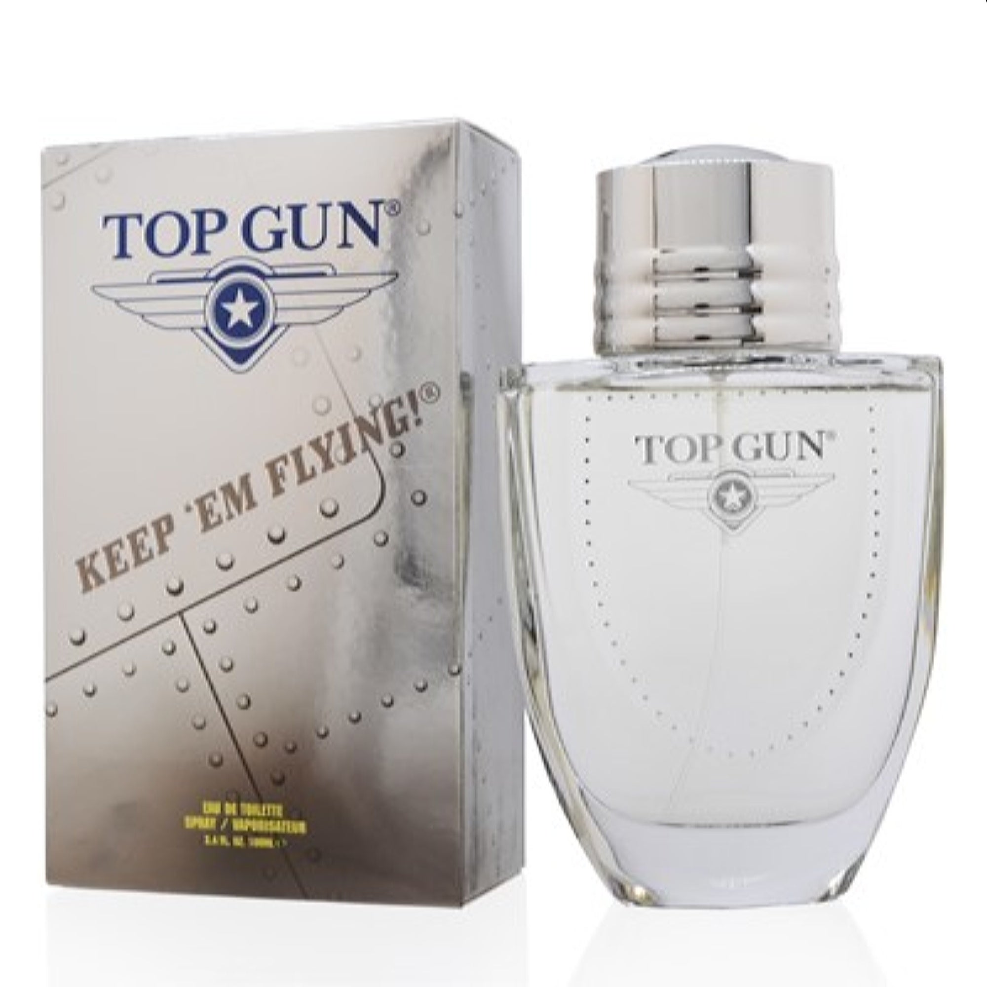 Top Gun Men's Top Gun Keep 'Em Flying! Top Gun Edt Spray 3.4 Oz (100 Ml)  849017009220