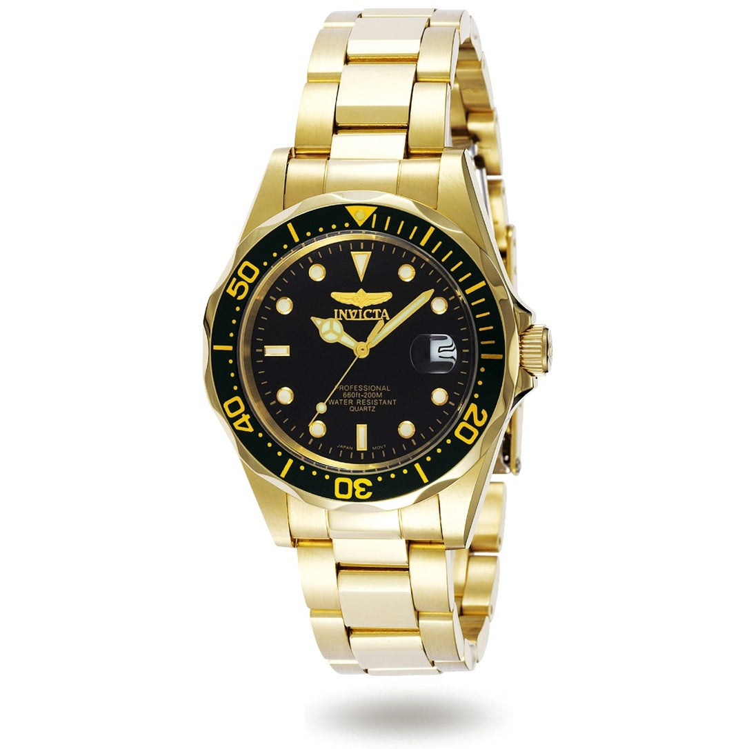 Invicta Pro Diver Quartz Black Dial Men's Watch 8936